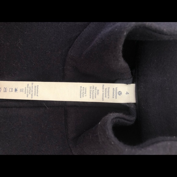 Navy Lululemon zip-up jacket - Picture 2 of 5
